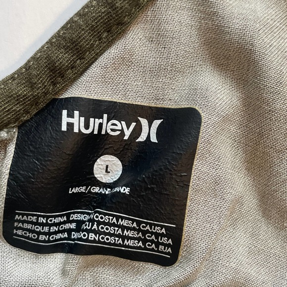 Hurley Women's Large Tiger-Print Strappy Cover-Up  Dress ~ Green & Mustard - Picture 8 of 11